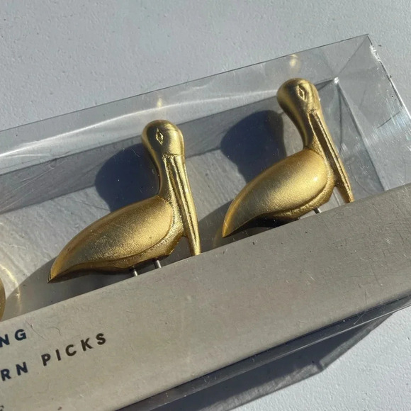 NWT Anthropologie Selva Corn on the Cob Holders Set of 3 - Picture 5 of 13